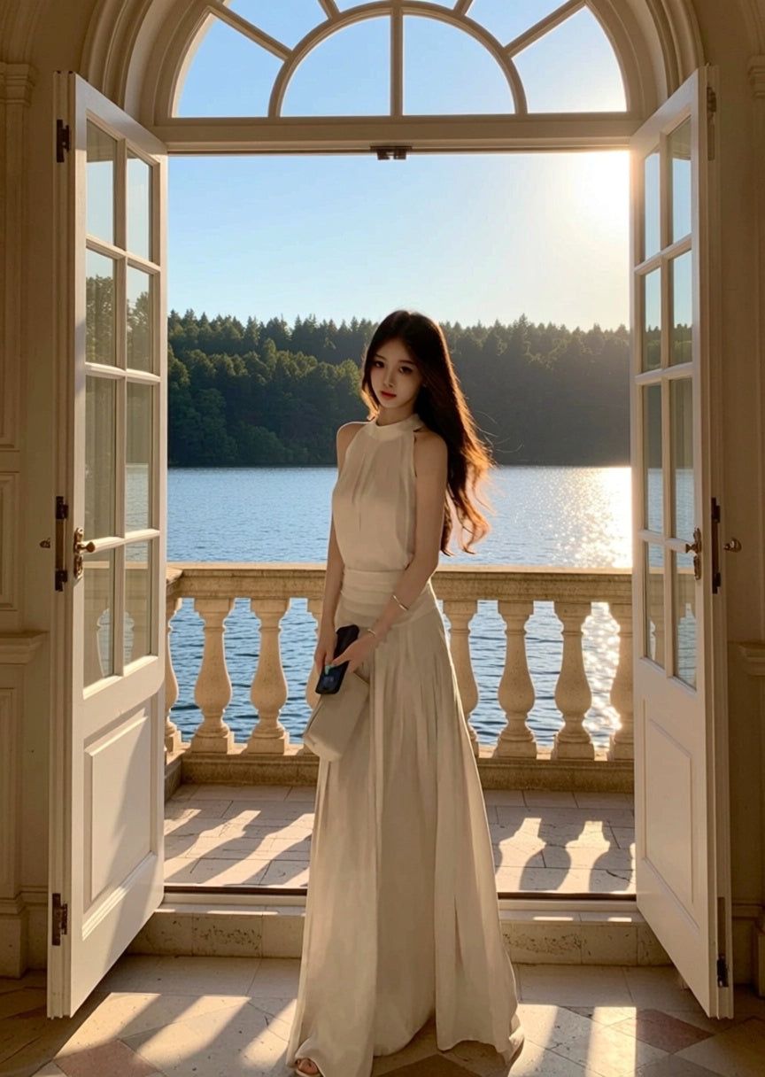 High Quality Skills Long Dress - Set